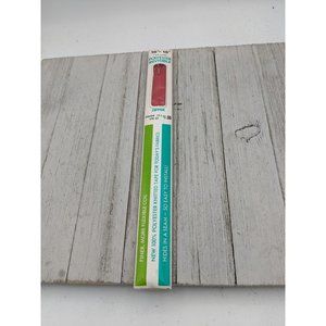 Vintage J&P Coats Polyester Invisible Zipper 16"-18" Atom Red 128-A